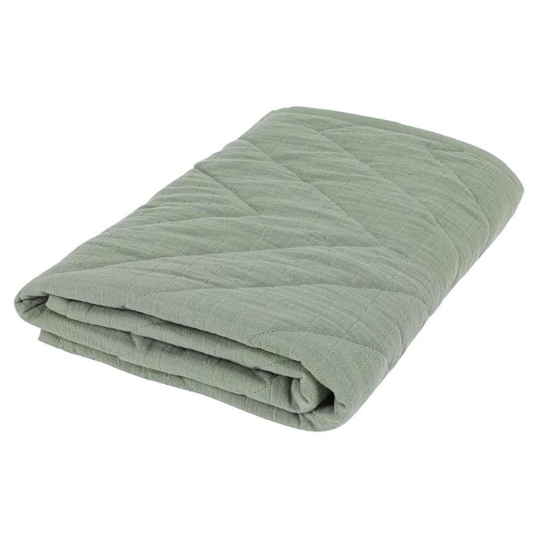 Cotton blanket | 75 x 100 cm - Bliss Olive